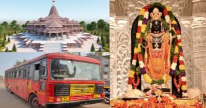 Dhule to Ayodhya MSRTC Bus Darshan Yatra Maharashtra ST Sange Devdarshan
